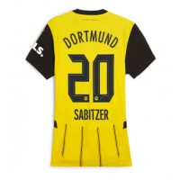 Camisa de time de futebol Borussia Dortmund Marcel Sabitzer #20 Replicas 1º Equipamento Feminina 2024-25 Manga Curta